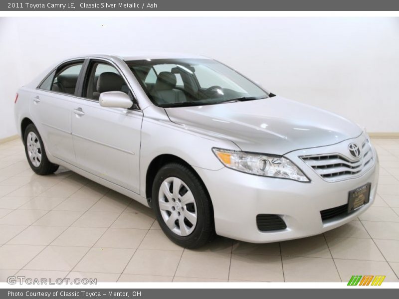 Classic Silver Metallic / Ash 2011 Toyota Camry LE