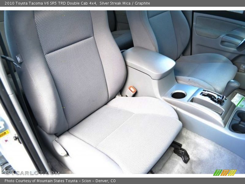 Silver Streak Mica / Graphite 2010 Toyota Tacoma V6 SR5 TRD Double Cab 4x4