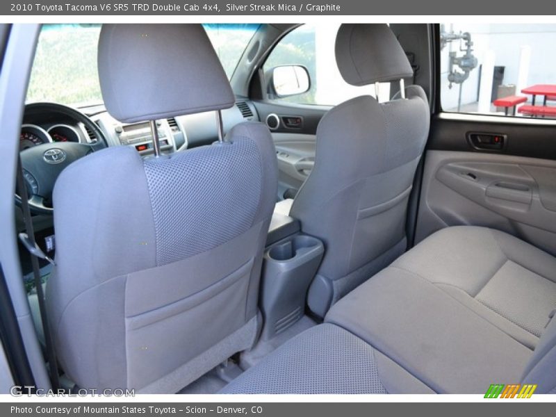 Silver Streak Mica / Graphite 2010 Toyota Tacoma V6 SR5 TRD Double Cab 4x4