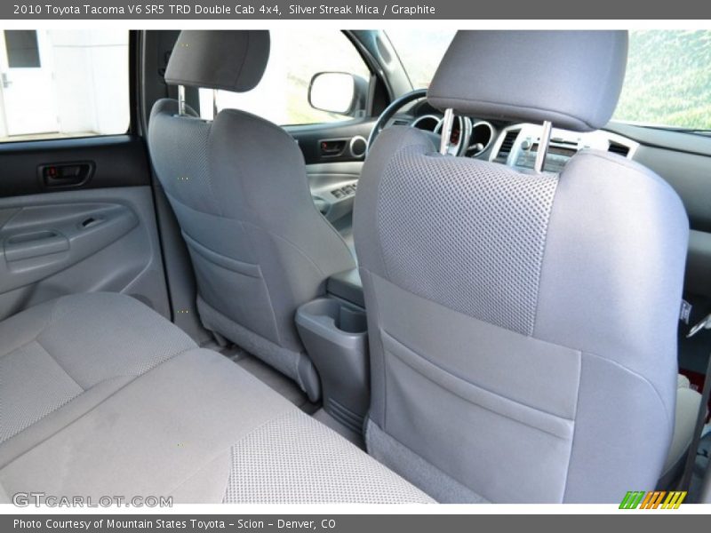 Silver Streak Mica / Graphite 2010 Toyota Tacoma V6 SR5 TRD Double Cab 4x4
