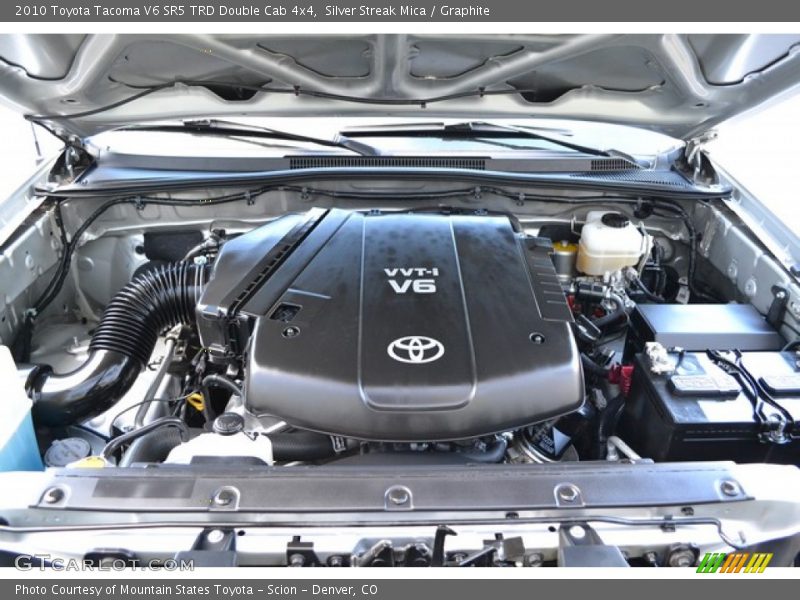 Silver Streak Mica / Graphite 2010 Toyota Tacoma V6 SR5 TRD Double Cab 4x4
