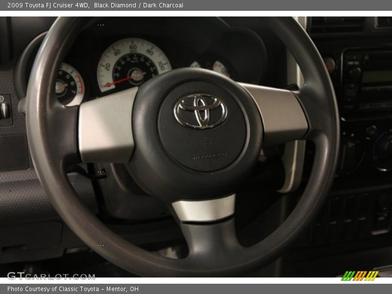 Black Diamond / Dark Charcoal 2009 Toyota FJ Cruiser 4WD