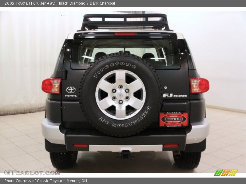 Black Diamond / Dark Charcoal 2009 Toyota FJ Cruiser 4WD