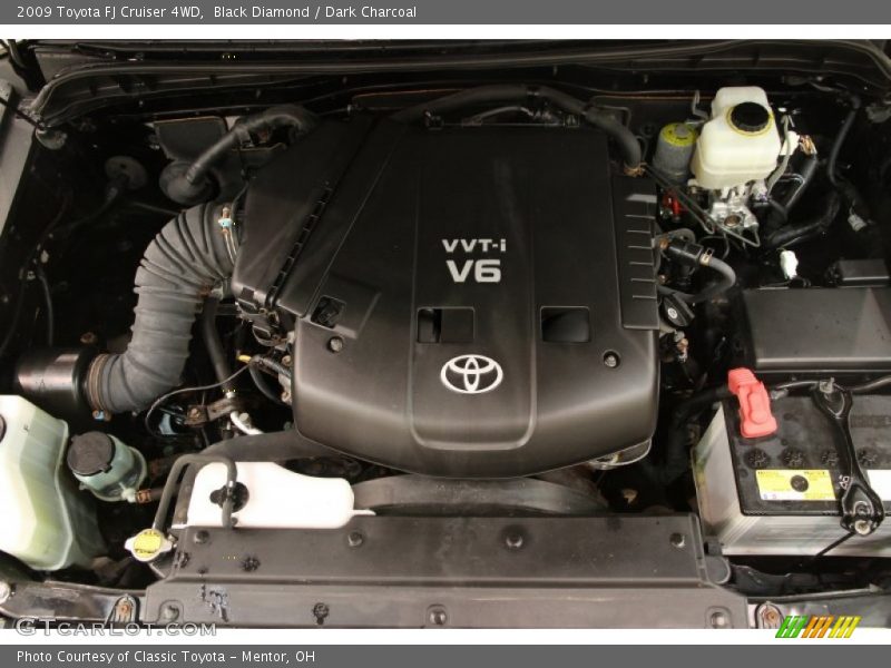 Black Diamond / Dark Charcoal 2009 Toyota FJ Cruiser 4WD