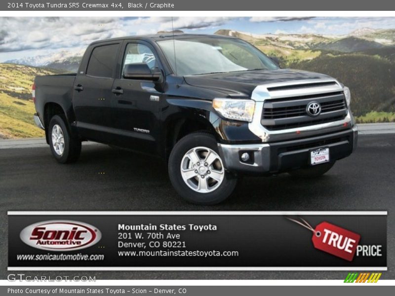Black / Graphite 2014 Toyota Tundra SR5 Crewmax 4x4