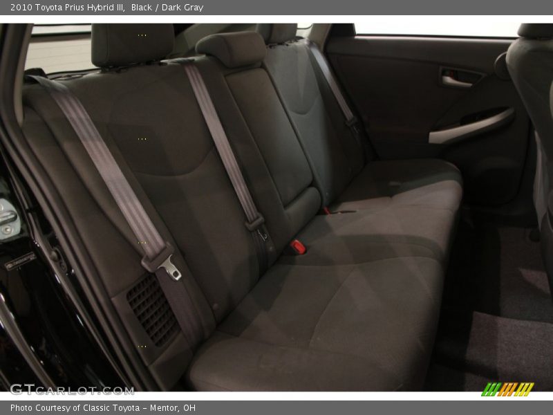 Black / Dark Gray 2010 Toyota Prius Hybrid III