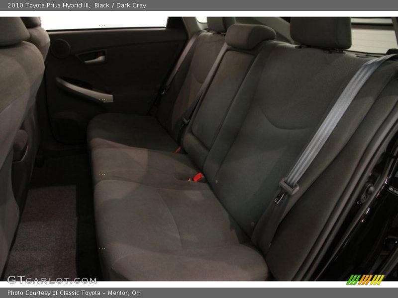 Black / Dark Gray 2010 Toyota Prius Hybrid III