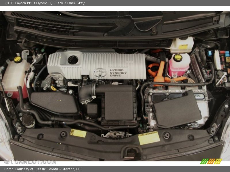 Black / Dark Gray 2010 Toyota Prius Hybrid III