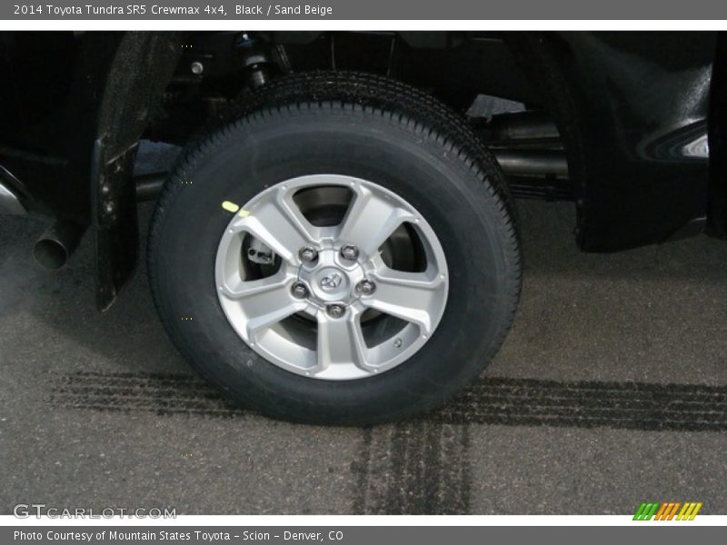Black / Sand Beige 2014 Toyota Tundra SR5 Crewmax 4x4