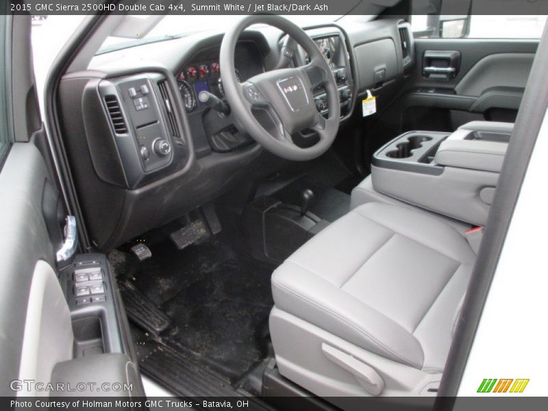 Jet Black/Dark Ash Interior - 2015 Sierra 2500HD Double Cab 4x4 