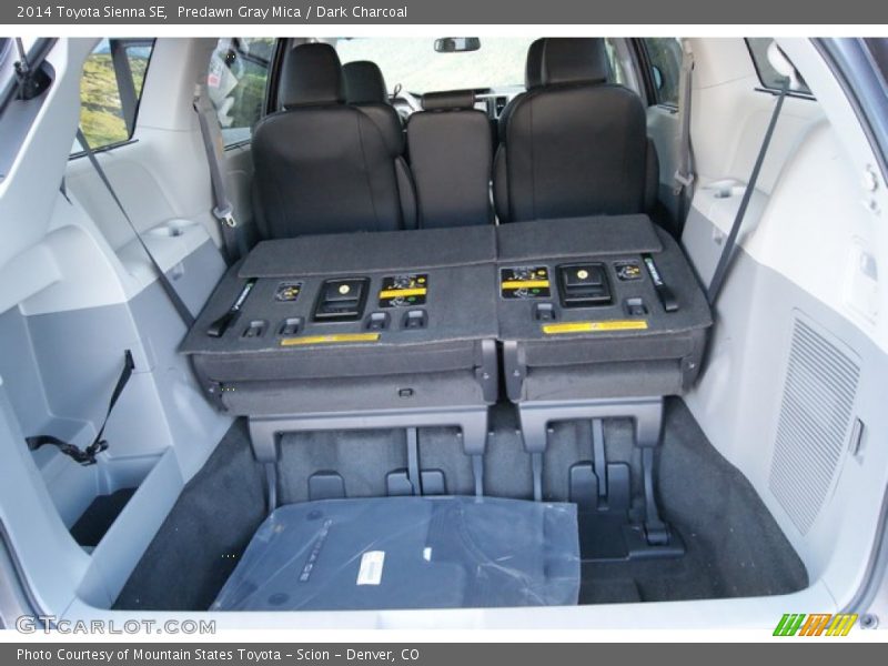  2014 Sienna SE Trunk