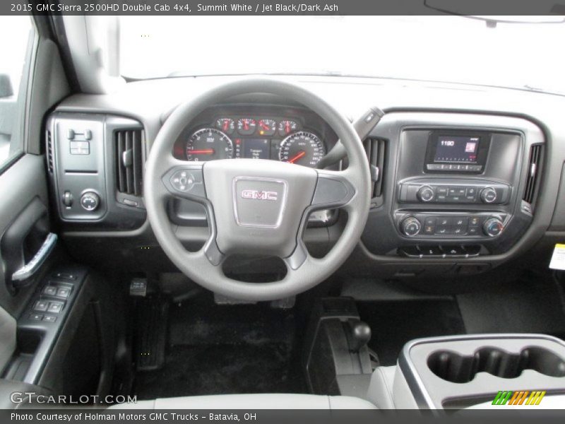 Dashboard of 2015 Sierra 2500HD Double Cab 4x4