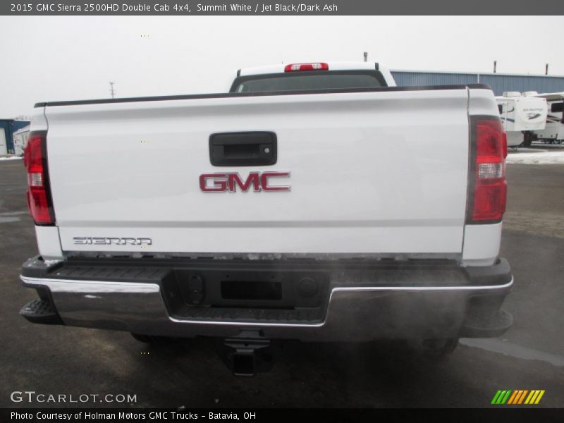 Summit White / Jet Black/Dark Ash 2015 GMC Sierra 2500HD Double Cab 4x4