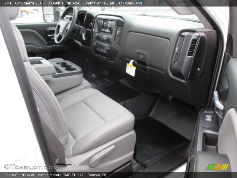  2015 Sierra 2500HD Double Cab 4x4 Jet Black/Dark Ash Interior