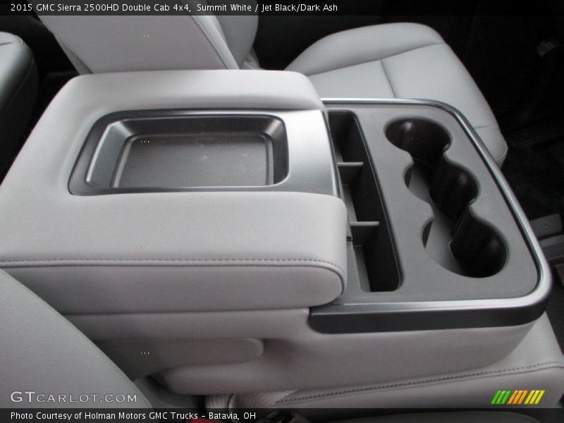 Summit White / Jet Black/Dark Ash 2015 GMC Sierra 2500HD Double Cab 4x4