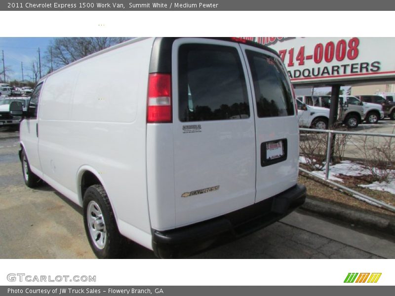 Summit White / Medium Pewter 2011 Chevrolet Express 1500 Work Van
