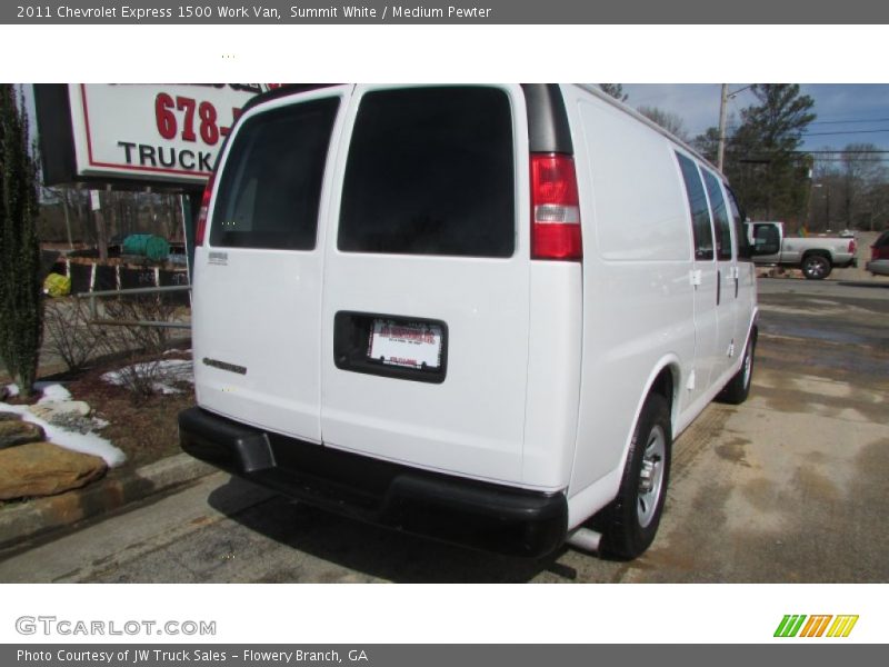 Summit White / Medium Pewter 2011 Chevrolet Express 1500 Work Van