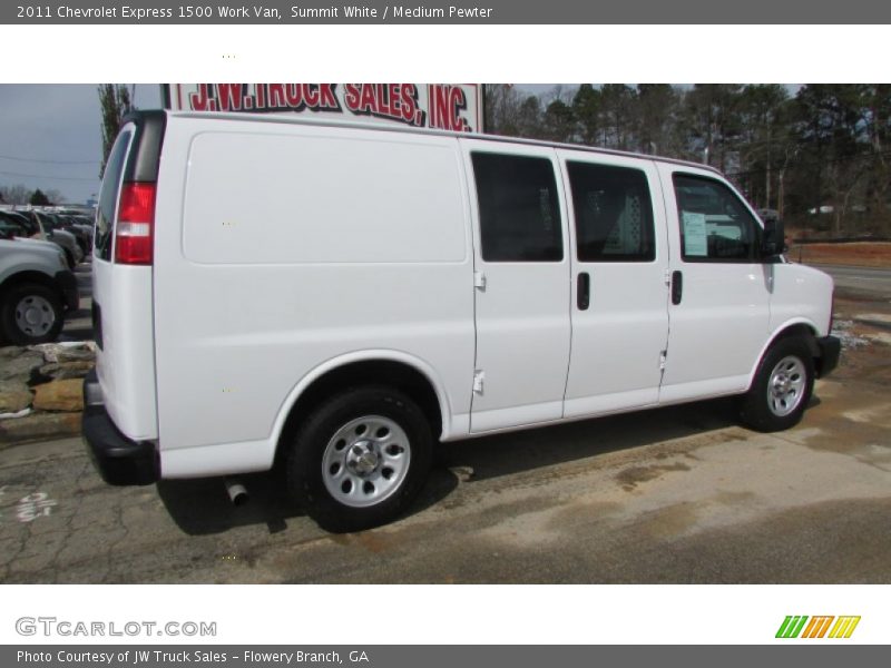 Summit White / Medium Pewter 2011 Chevrolet Express 1500 Work Van