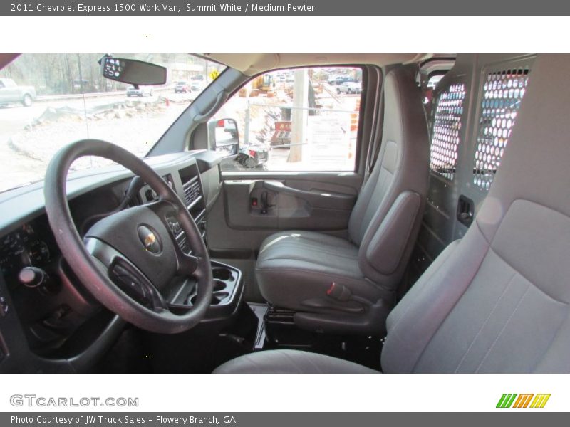 Summit White / Medium Pewter 2011 Chevrolet Express 1500 Work Van