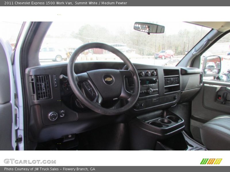 Summit White / Medium Pewter 2011 Chevrolet Express 1500 Work Van