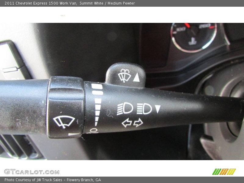Summit White / Medium Pewter 2011 Chevrolet Express 1500 Work Van
