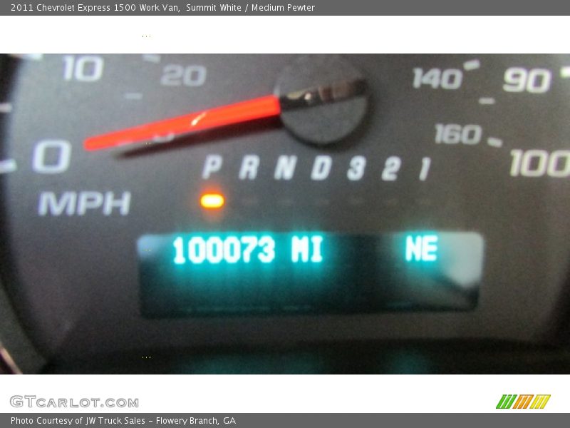 Summit White / Medium Pewter 2011 Chevrolet Express 1500 Work Van