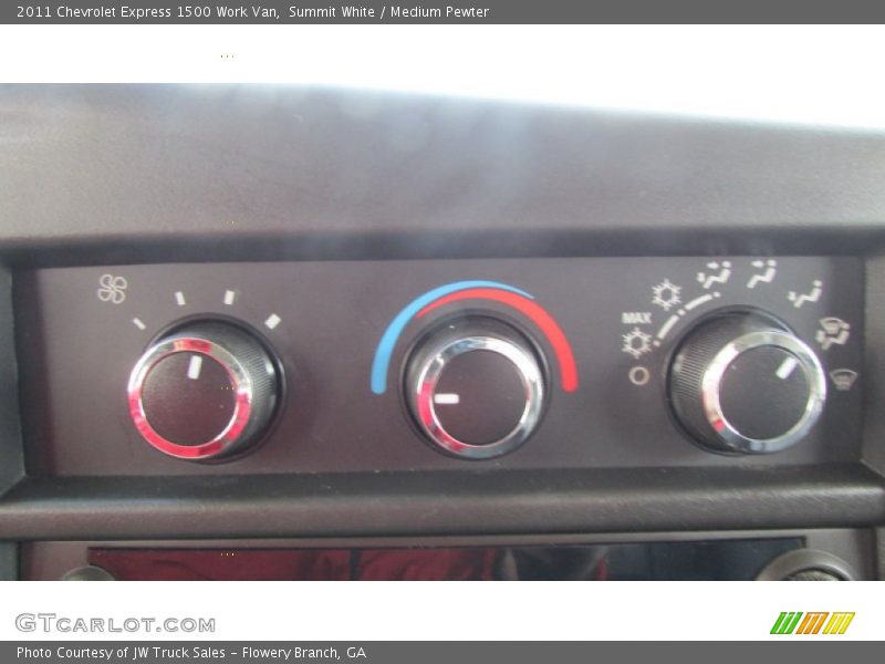 Summit White / Medium Pewter 2011 Chevrolet Express 1500 Work Van
