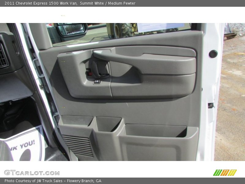 Summit White / Medium Pewter 2011 Chevrolet Express 1500 Work Van