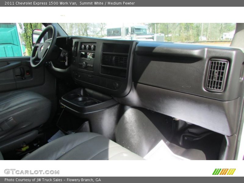 Summit White / Medium Pewter 2011 Chevrolet Express 1500 Work Van
