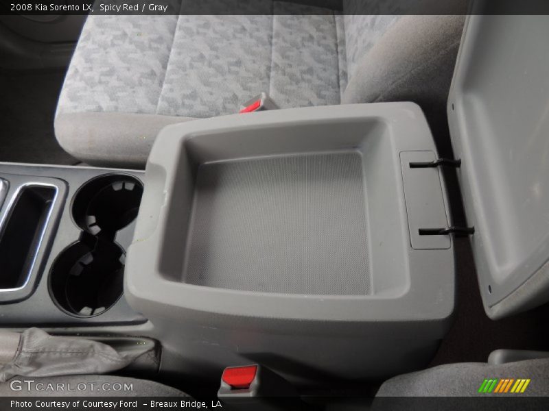 Spicy Red / Gray 2008 Kia Sorento LX