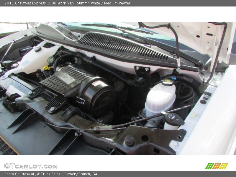 Summit White / Medium Pewter 2011 Chevrolet Express 1500 Work Van