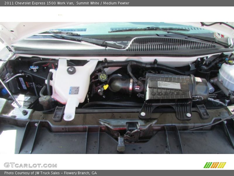 Summit White / Medium Pewter 2011 Chevrolet Express 1500 Work Van