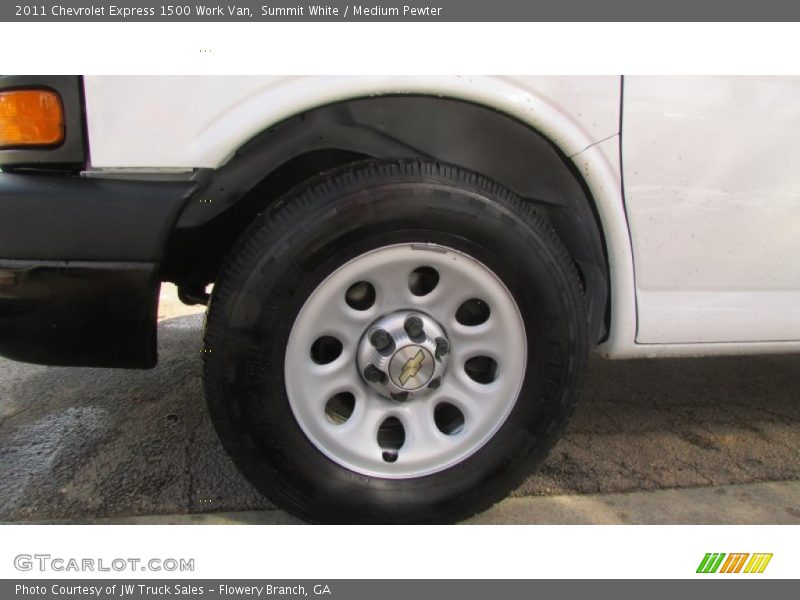 Summit White / Medium Pewter 2011 Chevrolet Express 1500 Work Van