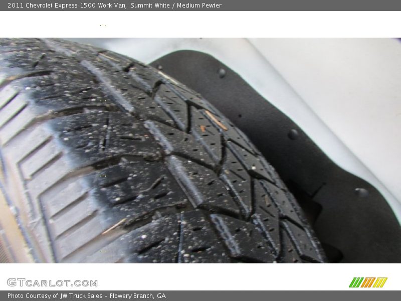 Summit White / Medium Pewter 2011 Chevrolet Express 1500 Work Van