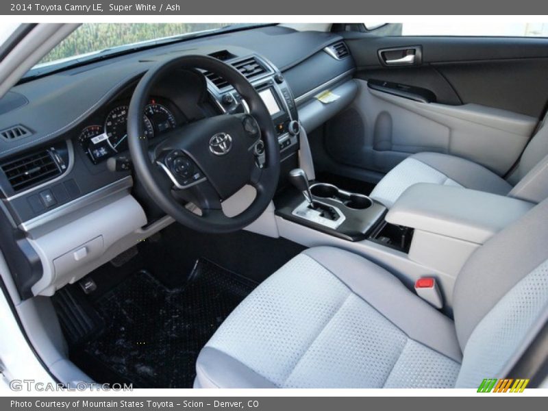 Super White / Ash 2014 Toyota Camry LE