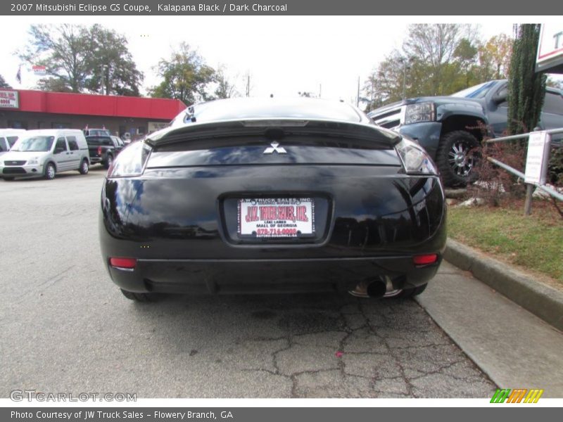 Kalapana Black / Dark Charcoal 2007 Mitsubishi Eclipse GS Coupe