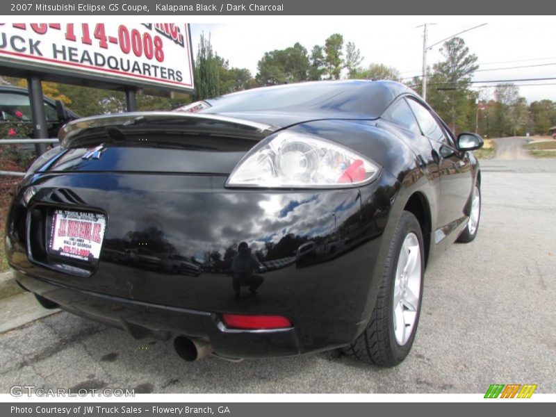 Kalapana Black / Dark Charcoal 2007 Mitsubishi Eclipse GS Coupe