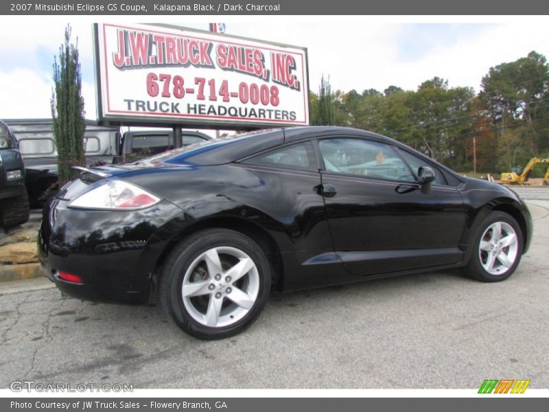 Kalapana Black / Dark Charcoal 2007 Mitsubishi Eclipse GS Coupe