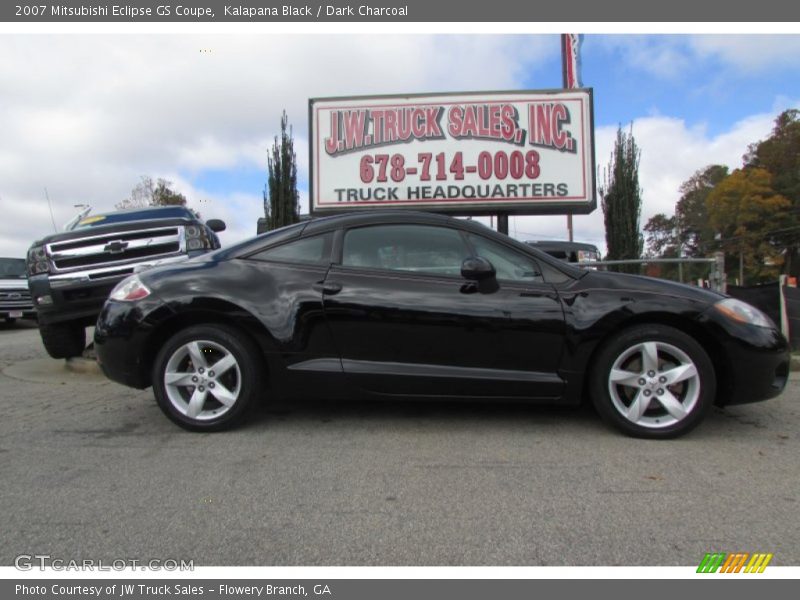 Kalapana Black / Dark Charcoal 2007 Mitsubishi Eclipse GS Coupe