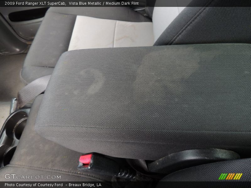 Vista Blue Metallic / Medium Dark Flint 2009 Ford Ranger XLT SuperCab