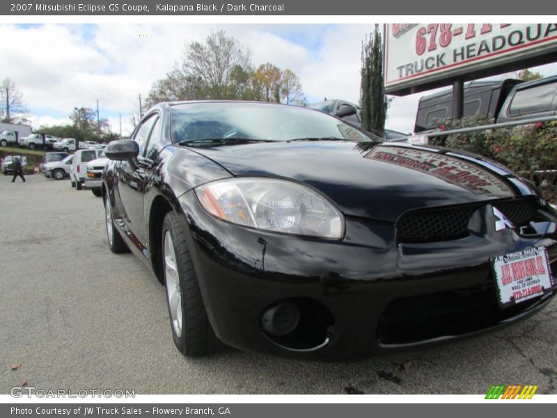 Kalapana Black / Dark Charcoal 2007 Mitsubishi Eclipse GS Coupe