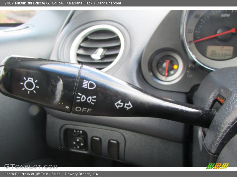 Kalapana Black / Dark Charcoal 2007 Mitsubishi Eclipse GS Coupe