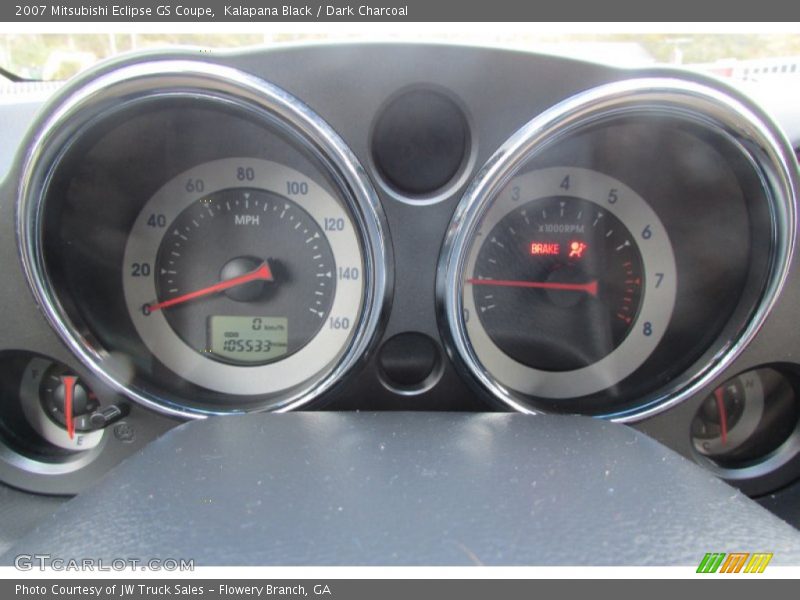 Kalapana Black / Dark Charcoal 2007 Mitsubishi Eclipse GS Coupe