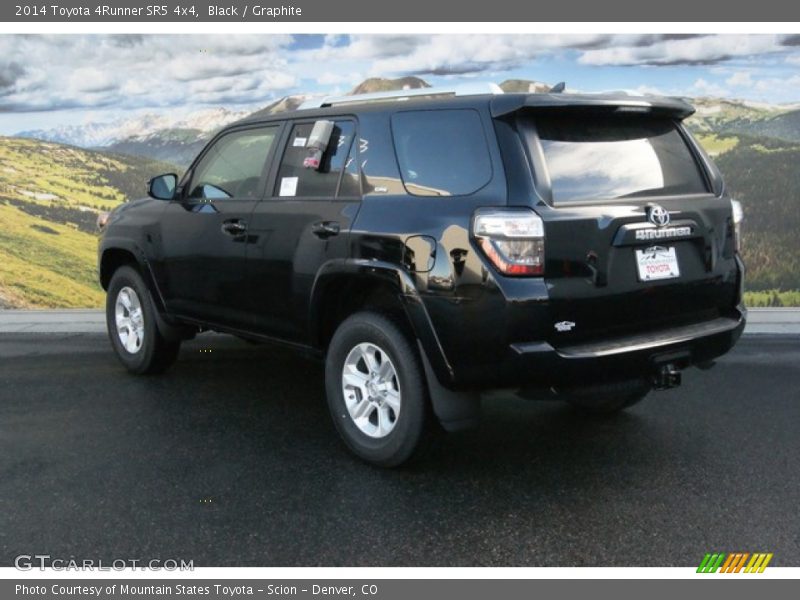 Black / Graphite 2014 Toyota 4Runner SR5 4x4