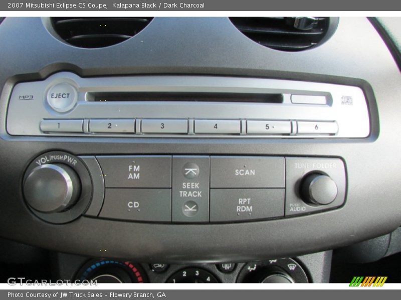 Kalapana Black / Dark Charcoal 2007 Mitsubishi Eclipse GS Coupe