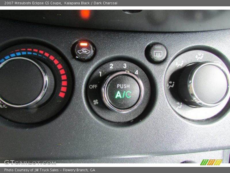 Kalapana Black / Dark Charcoal 2007 Mitsubishi Eclipse GS Coupe