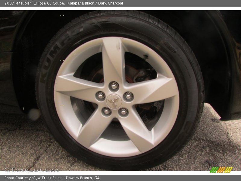 Kalapana Black / Dark Charcoal 2007 Mitsubishi Eclipse GS Coupe