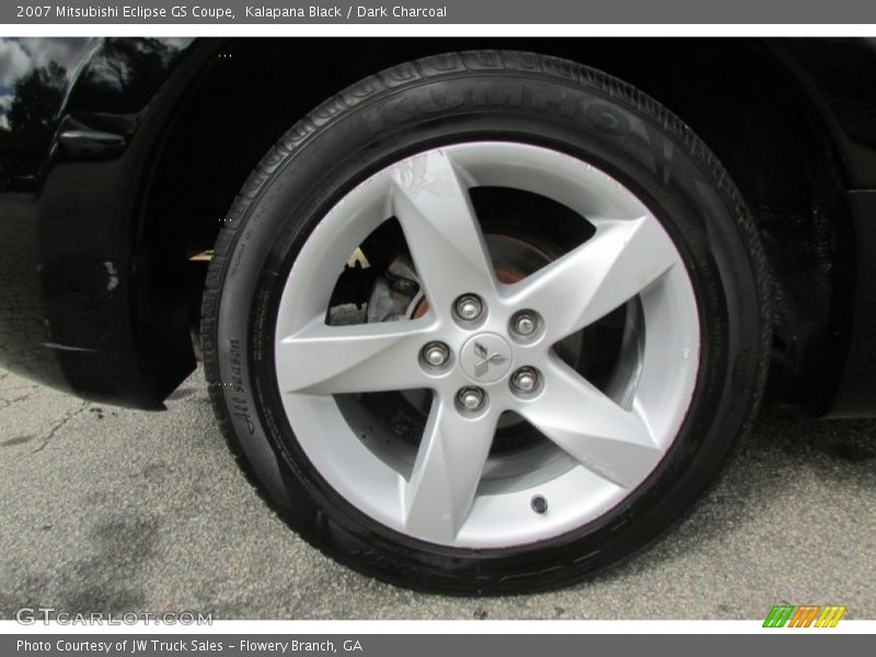 Kalapana Black / Dark Charcoal 2007 Mitsubishi Eclipse GS Coupe