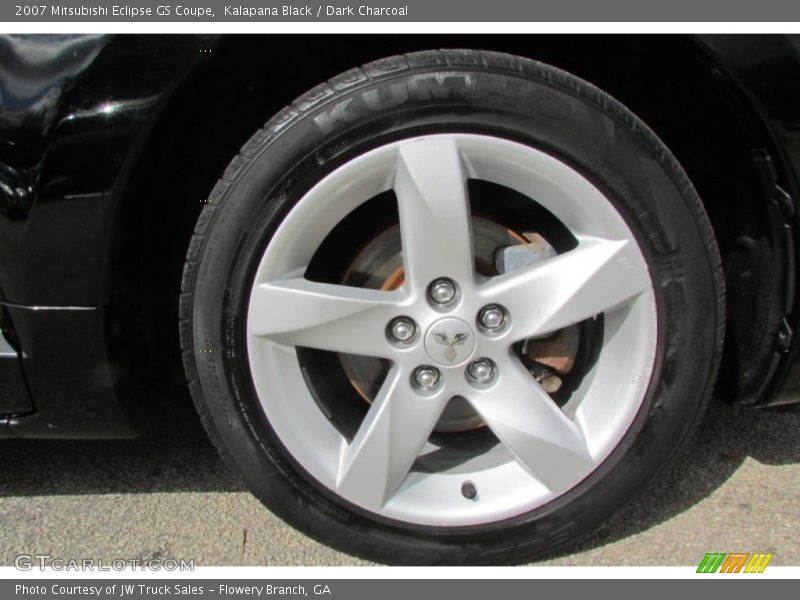 Kalapana Black / Dark Charcoal 2007 Mitsubishi Eclipse GS Coupe