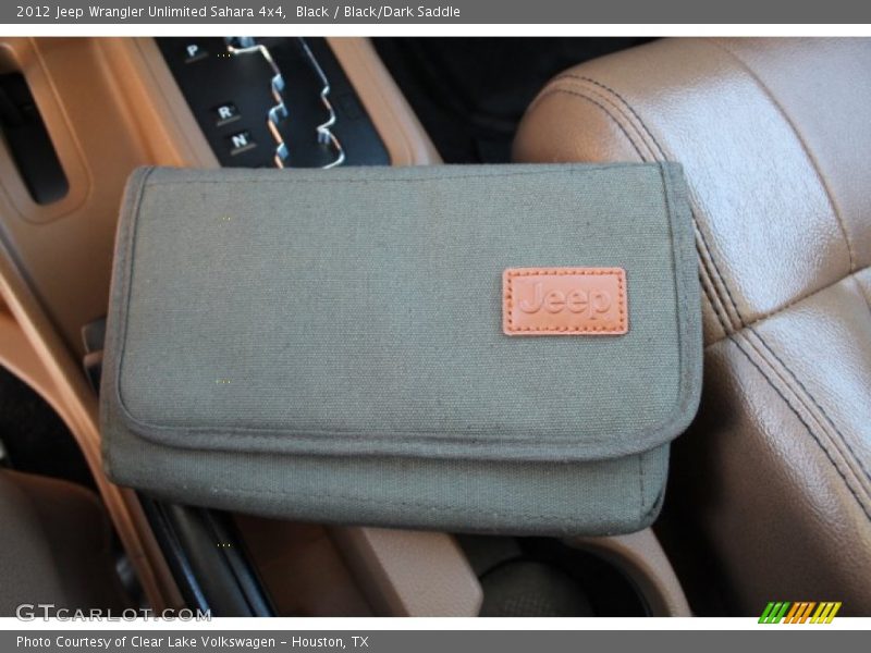 Black / Black/Dark Saddle 2012 Jeep Wrangler Unlimited Sahara 4x4